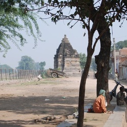 Das Dorf Khajuraho